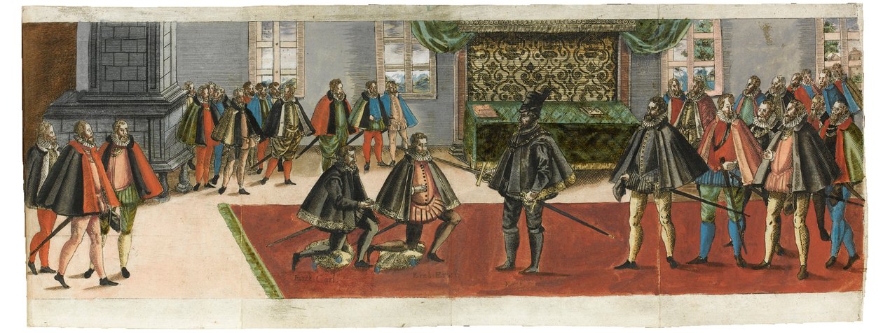 Ritarikunta. Siististä kuvauksesta, jossa mahtavat seremoniat..., 1587. tekijältä Boys