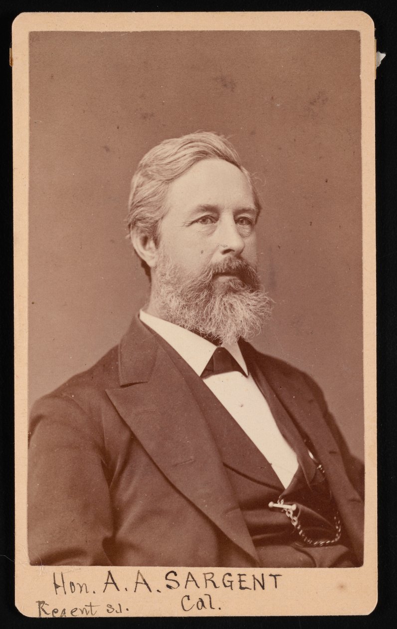 Aaron Augustus Sargentin muotokuva 1827-1887, Ennen vuotta 1881. tekijältä Brady