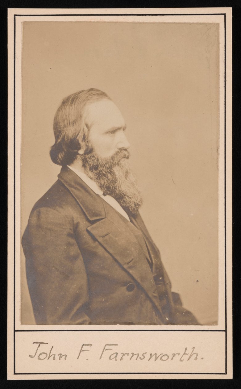 John Franklin Farnsworthin muotokuva 1820-1897, Ennen vuotta 1897. tekijältä Brady