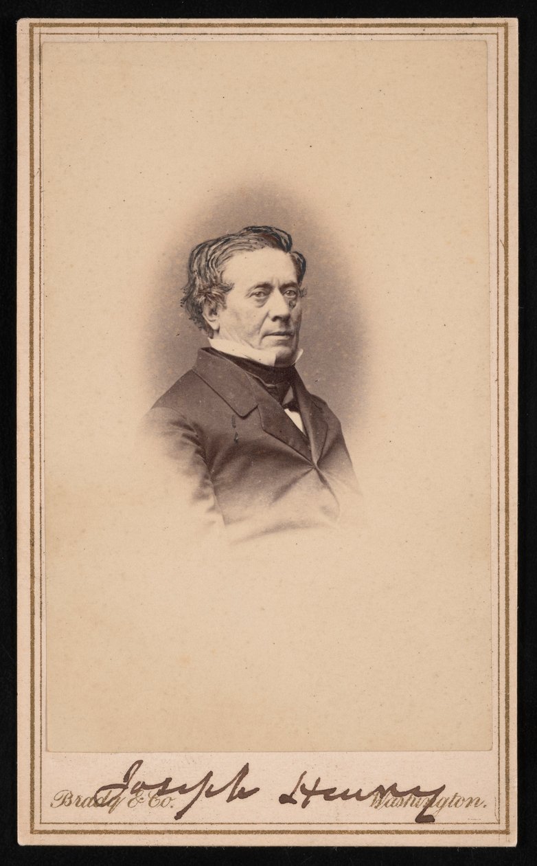 Joseph Henryn muotokuva 1797-1878, 1858-1869. tekijältä Brady