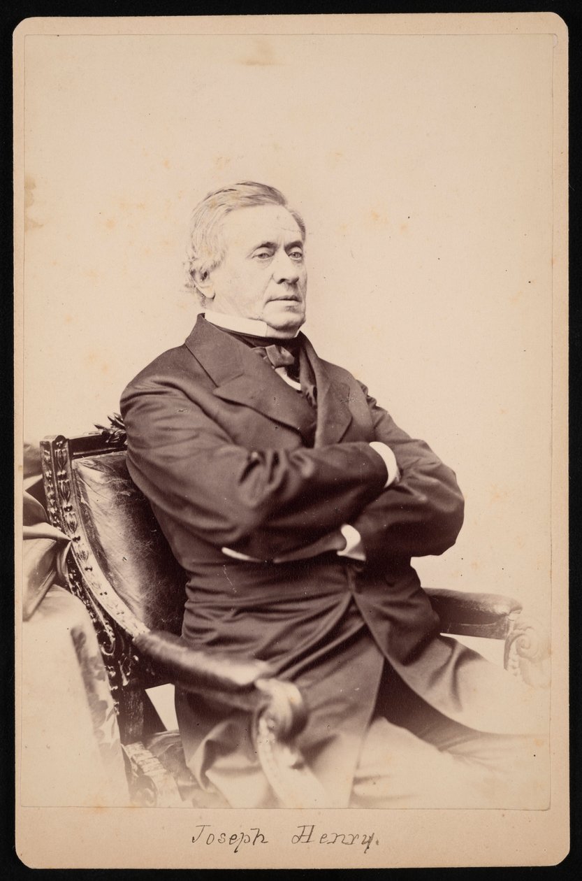 Joseph Henryn muotokuva 1797-1878, 1868-1878. tekijältä Brady