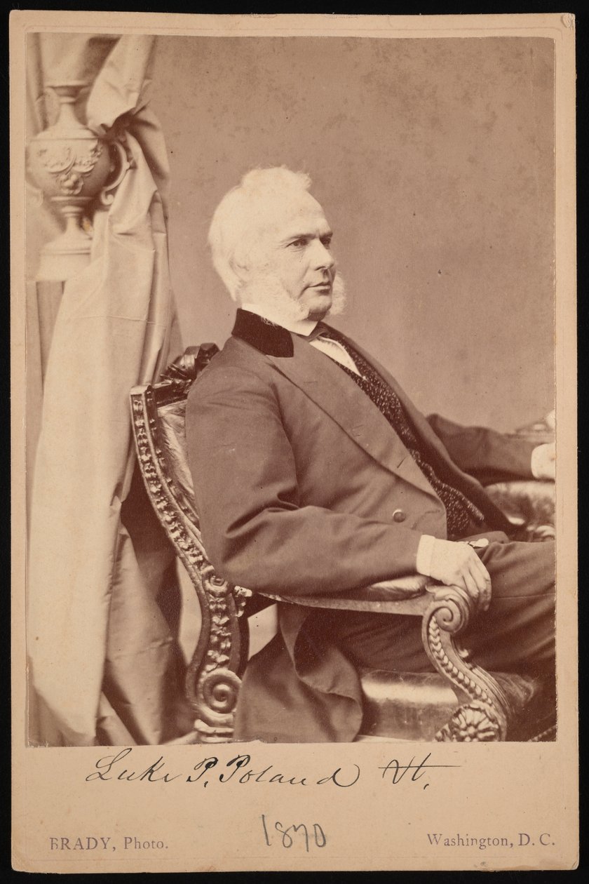 Luke Potterin muotokuva Puola 1815-1887, 1870. tekijältä Brady