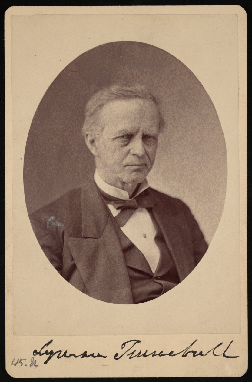 Lyman Trumbullin muotokuva 1813-1896, vuosina 1868-1881. tekijältä Brady
