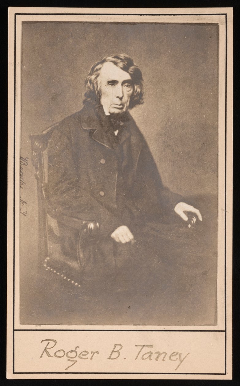 Roger Brooke Taneyn muotokuva 1777-1864, ennen vuotta 1864. tekijältä Brady