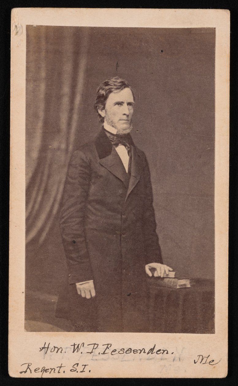 William Pitt Fessendenin muotokuva 1806-1869, Ennen vuotta 1869. tekijältä Brady