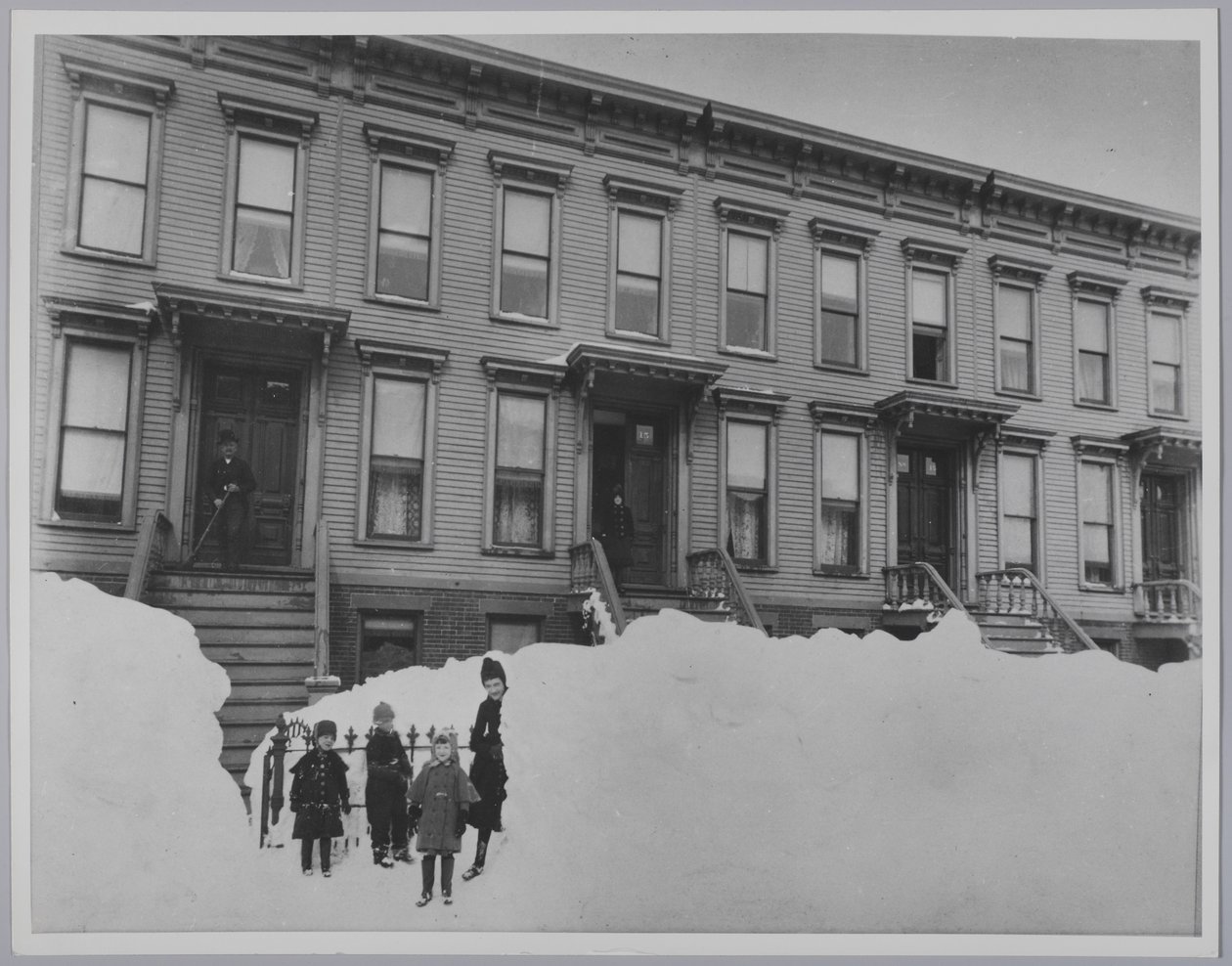 Maaliskuun 1888 lumimyrsky, Brooklyn tekijältä Breading G. Way