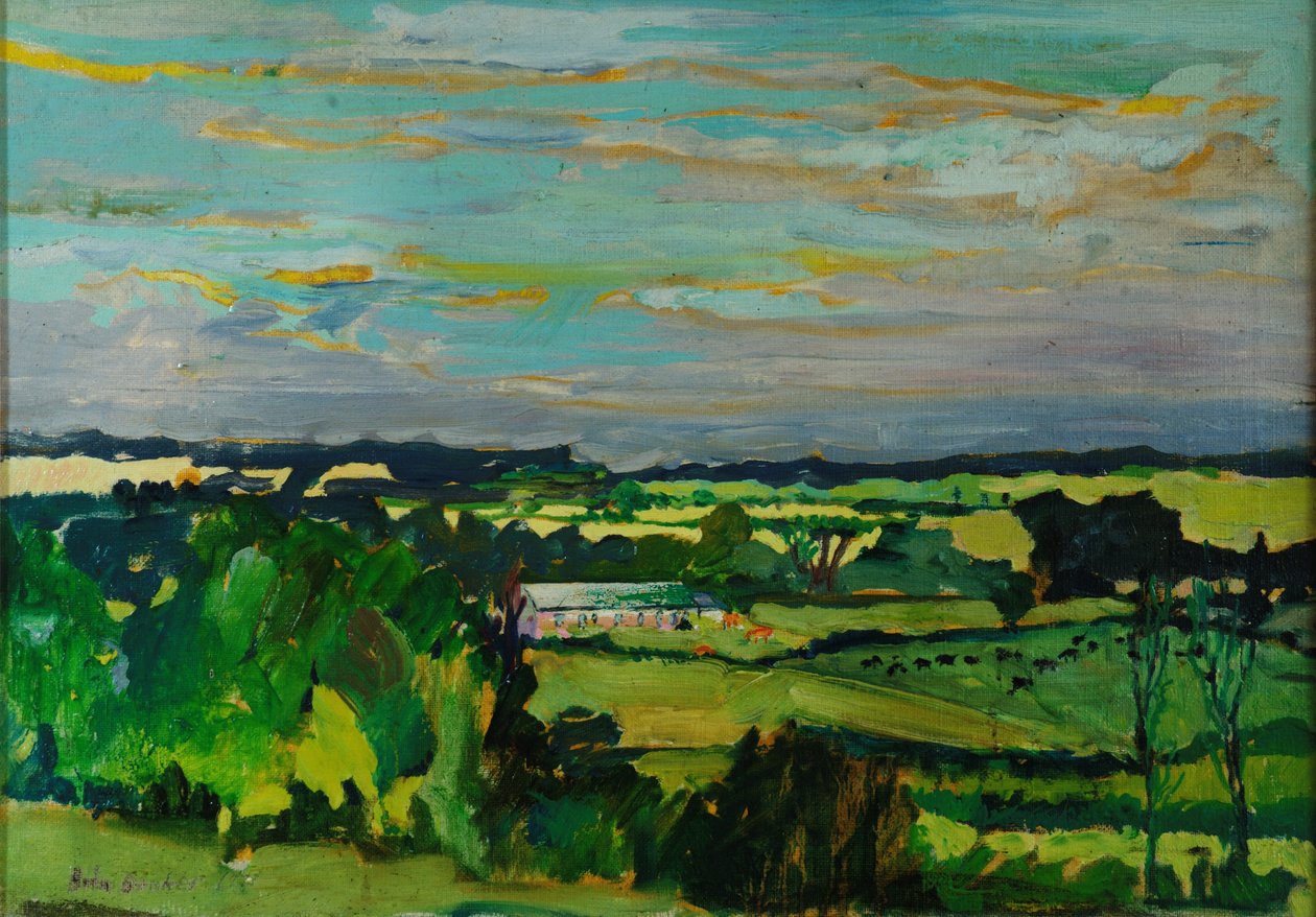 Across the Valley, Bedfordshire, 1973 tekijältä Brenda Brin Booker