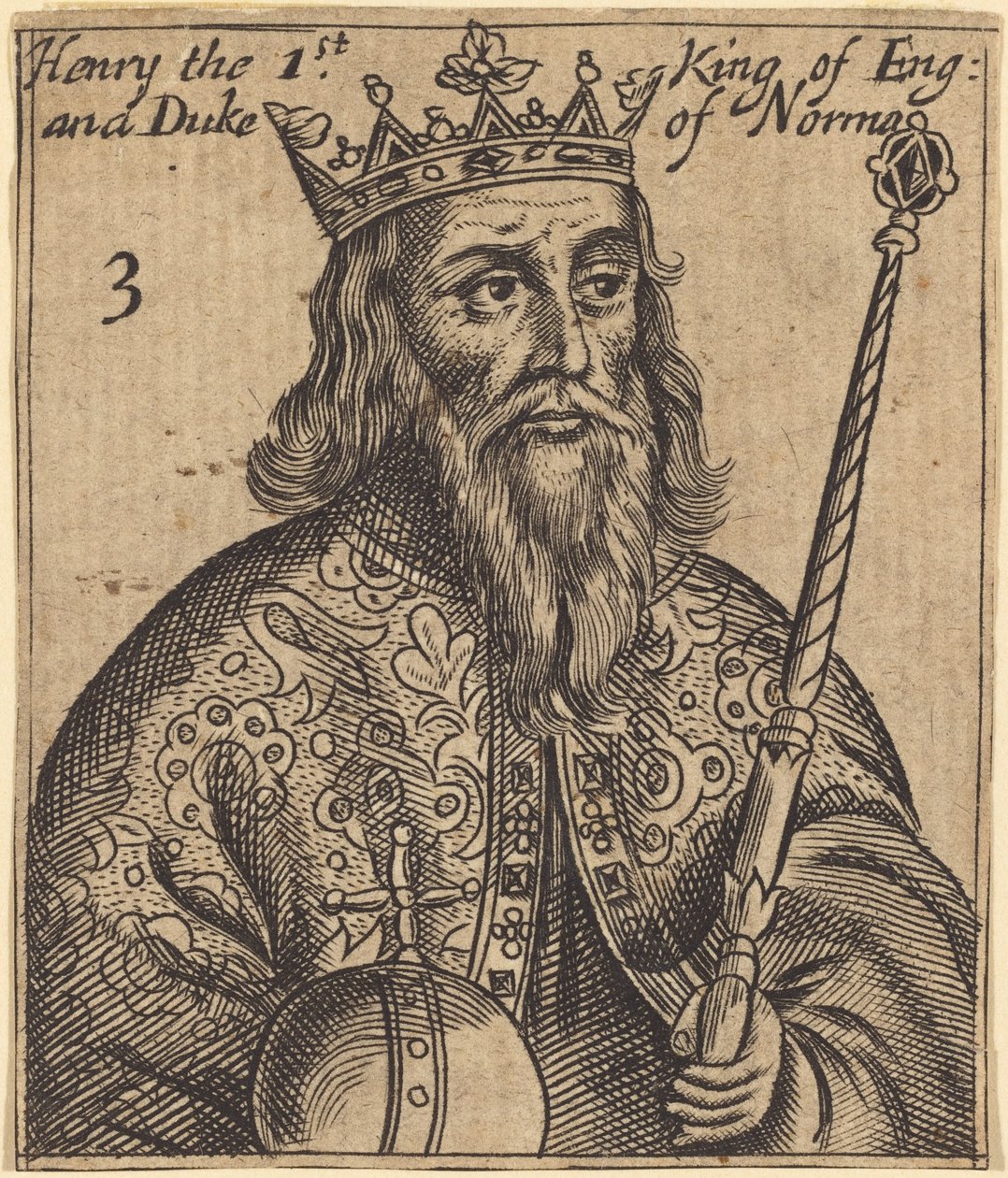 Henrik I, Englannin kuningas tekijältä British 17th Century
