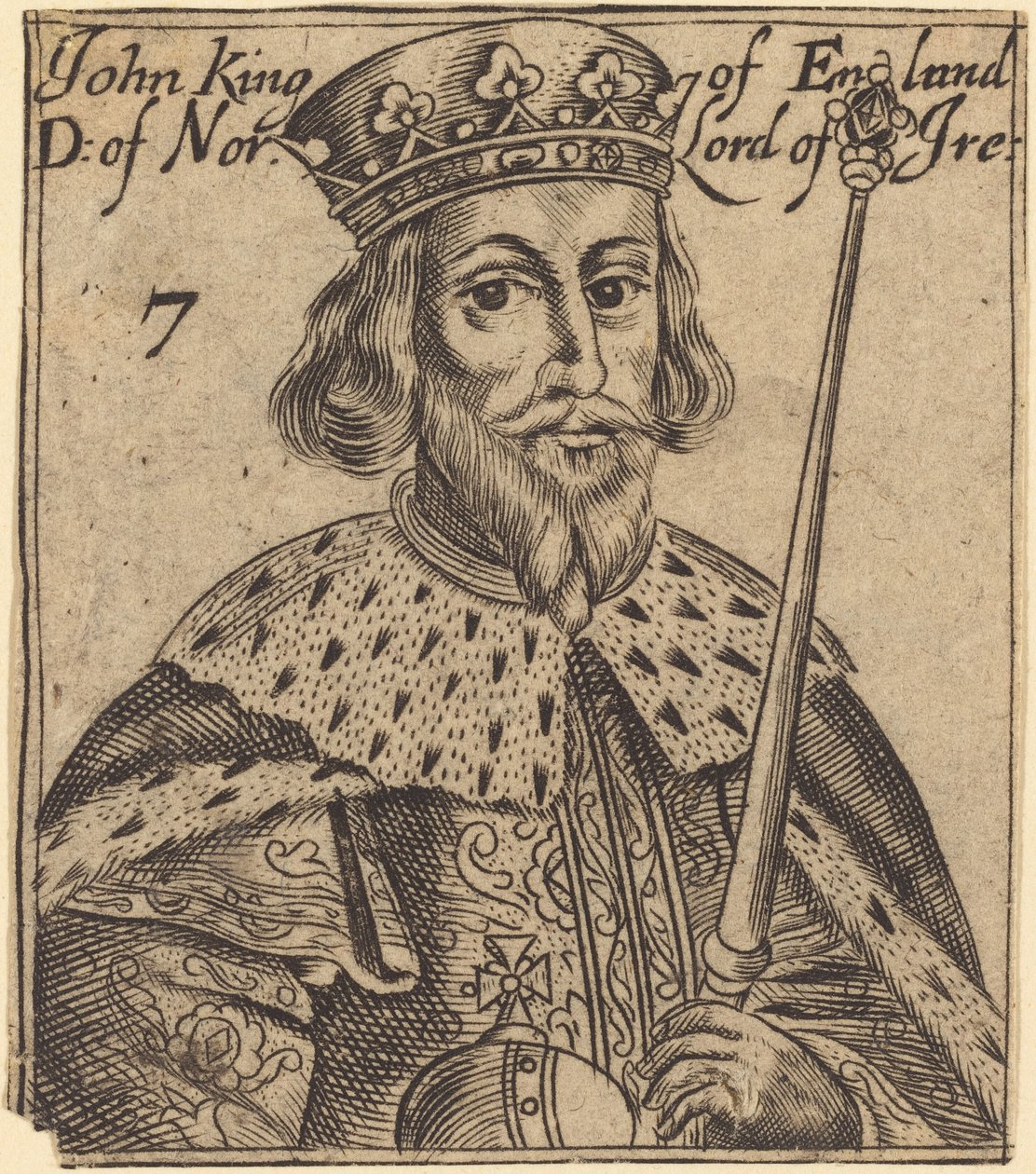 John, Englannin kuningas tekijältä British 17th Century