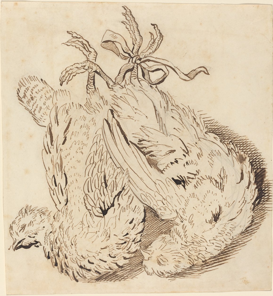Kaksi kuollutta kanaa tekijältä British 18th Century