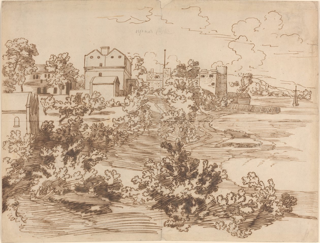 Upnorin linna tekijältä British 18th Century