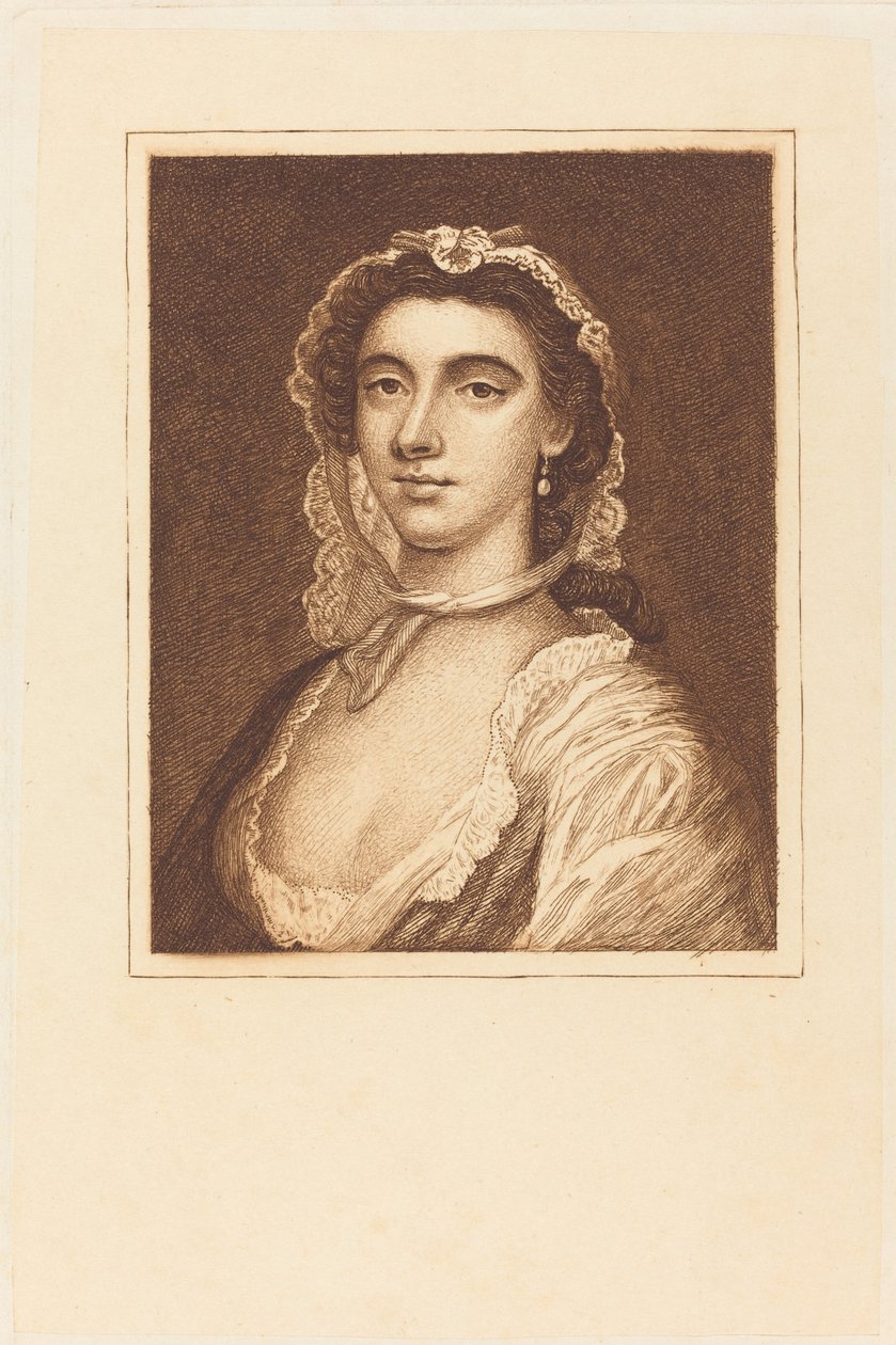 Peg Woffington tekijältä British 19th Century, after Arthur Pond