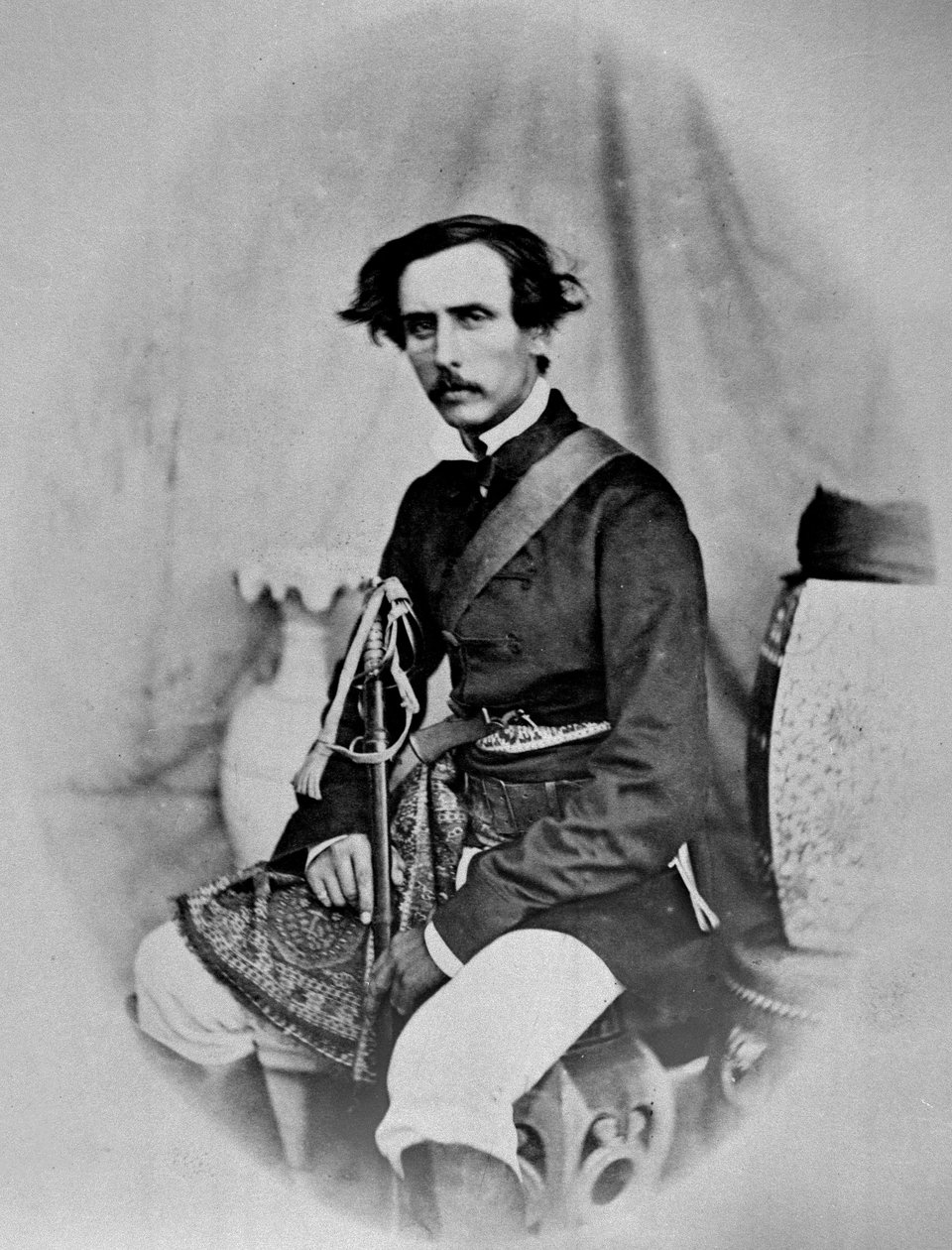 Kapteeni Mecham 39 valokuvan albumista, jonka Edmund Impey on laatinut Madrasissa tekijältä British Photographer
