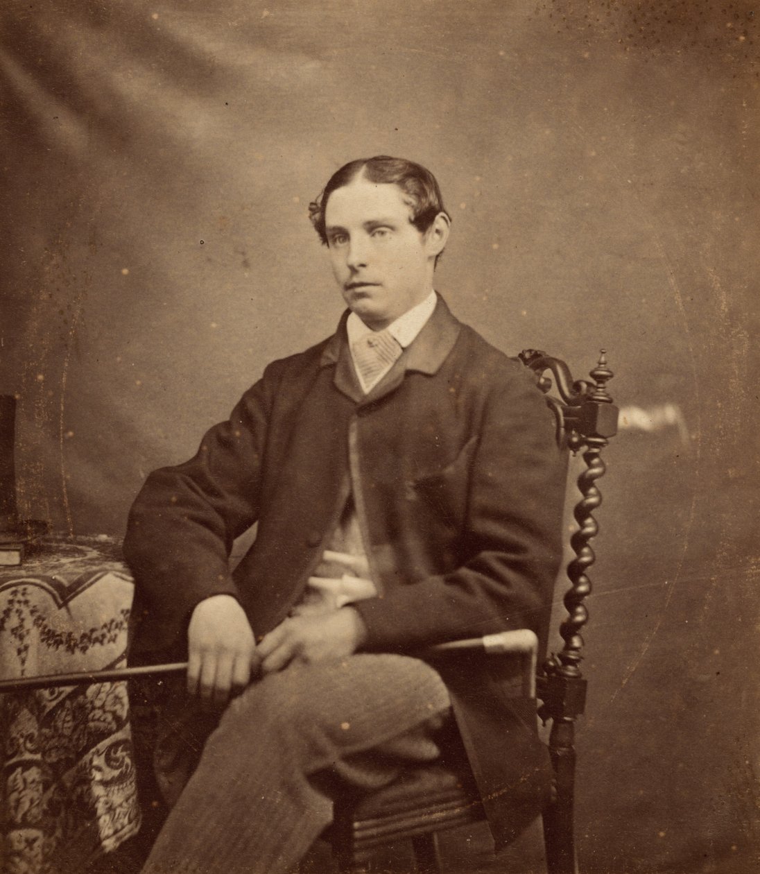 Miehen muotokuva,c. 1855 (kuva) tekijältä British Photographer