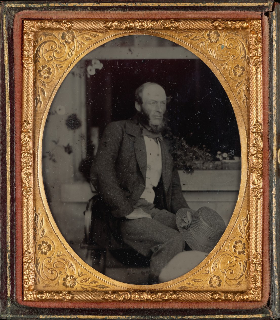 Miehen muotokuva,c. 1860 (kuva) tekijältä British Photographer
