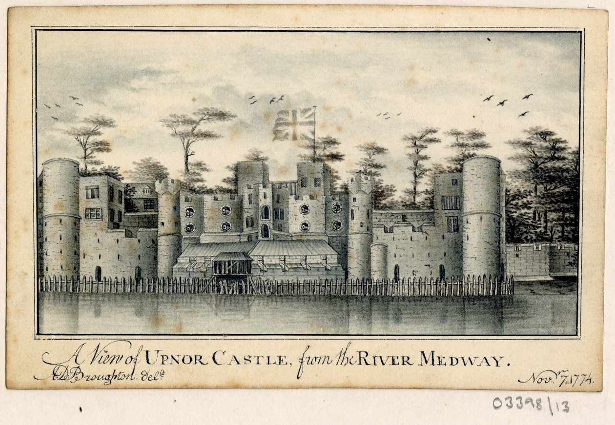 Sarja luonnoksia, näkymiä Isossa-Britanniassa, mantereella ja Amerikassa 1772-1778 (akvarelli) tekijältä British School