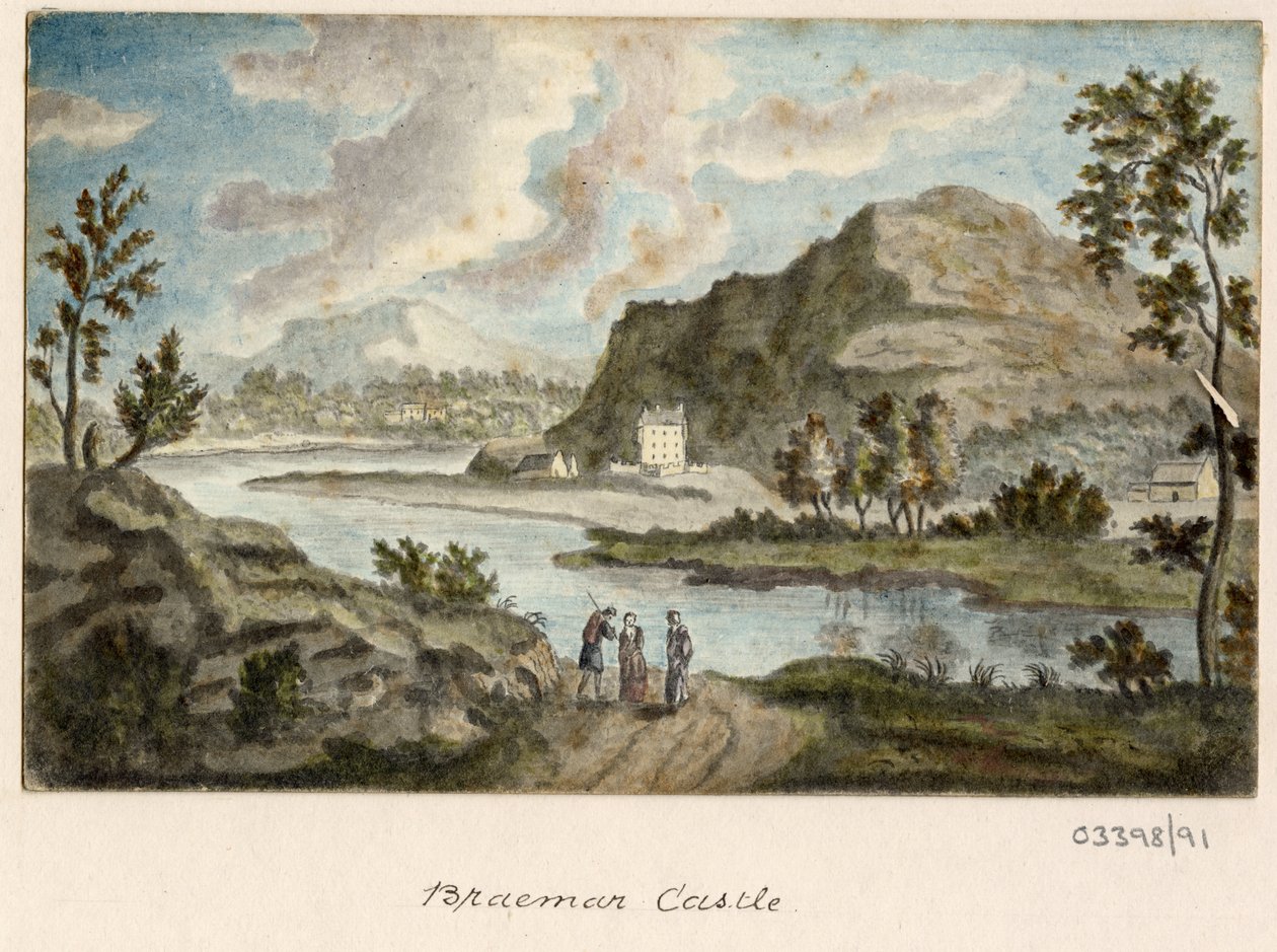 Sarja luonnoksia, näkymiä Isossa-Britanniassa, mantereella ja Amerikassa 1772-1778 (akvarelli) tekijältä British School