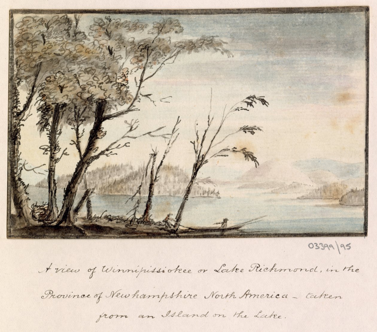 Sarja luonnoksia, näkymiä Isossa-Britanniassa, mantereella ja Amerikassa 1772-1778 (akvarelli) tekijältä British School