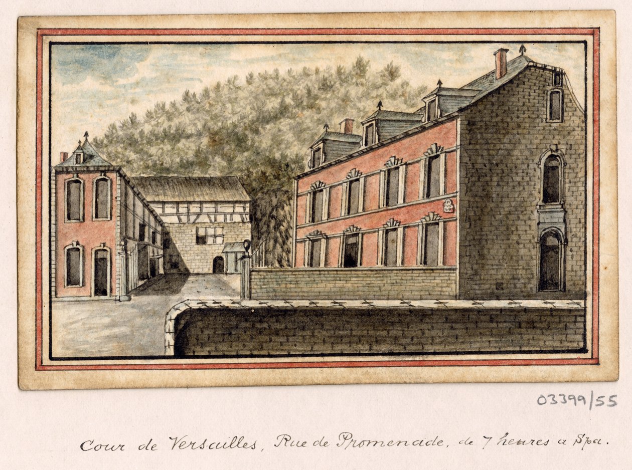 Uma série de esboços, vistas na Grã-Bretanha, no continente e na América 1772-1778 (aquarela) finlandês tekijältä British School