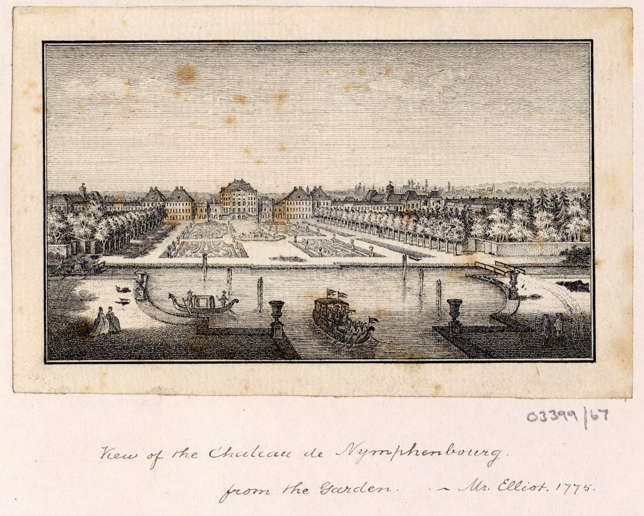 Sarja luonnoksia, näkymiä Isossa-Britanniassa, mantereella ja Amerikassa 1772-1778 (piirustus) tekijältä British School