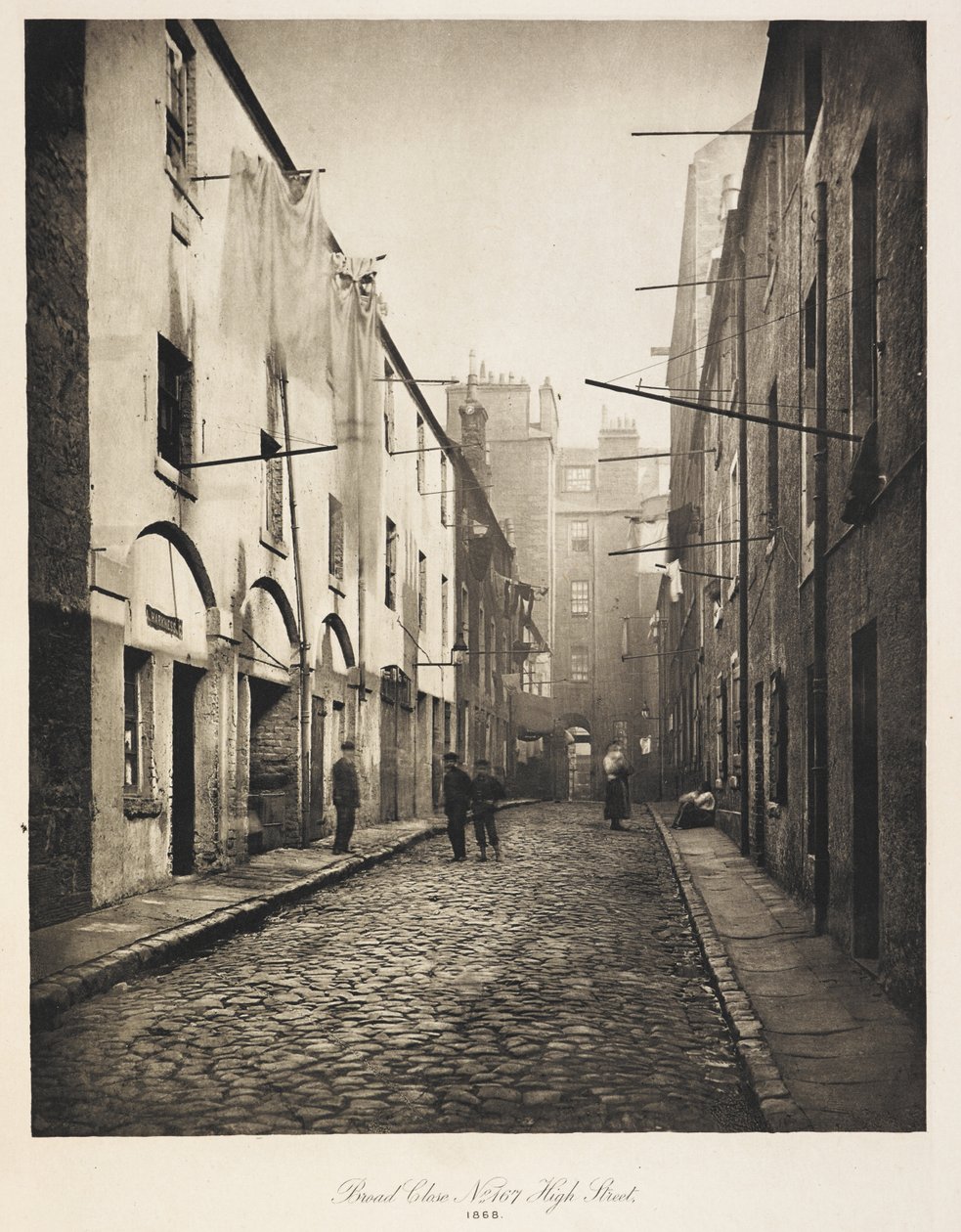 Broad Close No. 167 High Street, Glasgow