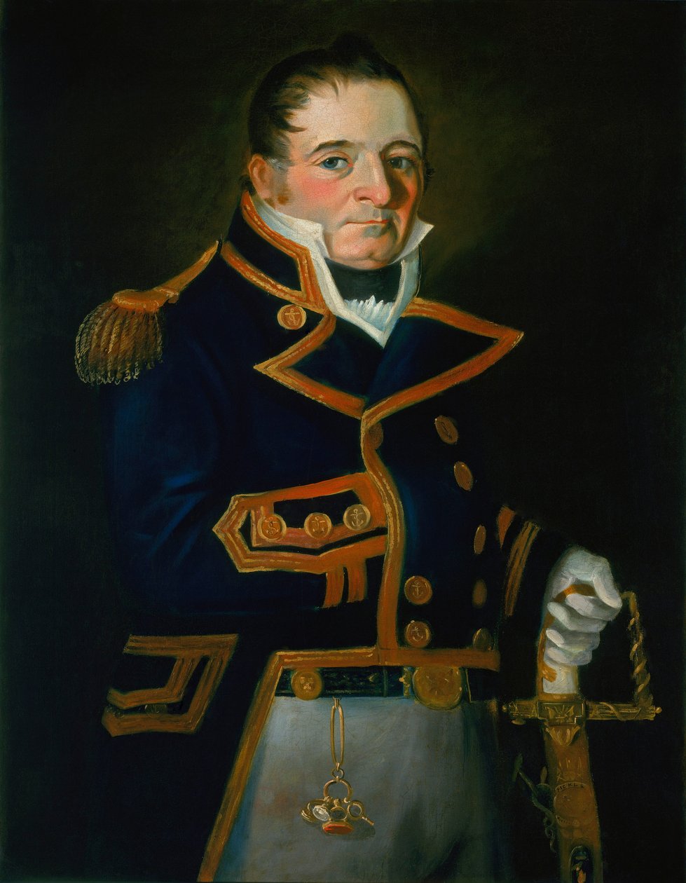 Kapteeni John Richards Lapenotiere (1770-1834), noin 1805 (öljy kankaalle). tekijältä British School