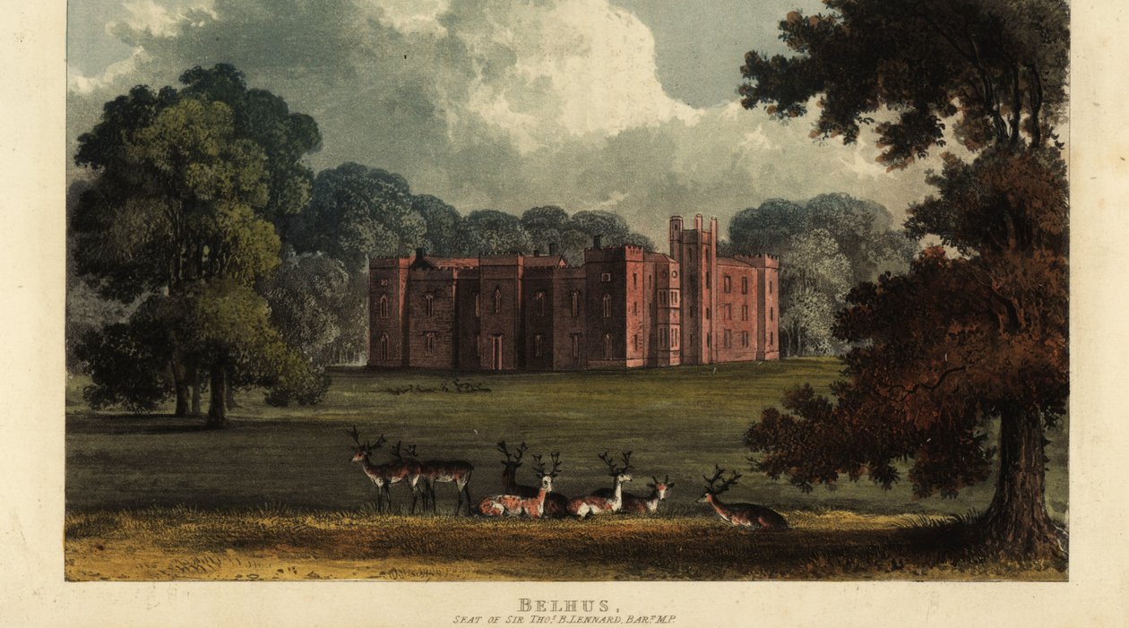 Clumber Park, Nottinghamshire, Newcastlen herttuan kotipaikka tekijältä British School