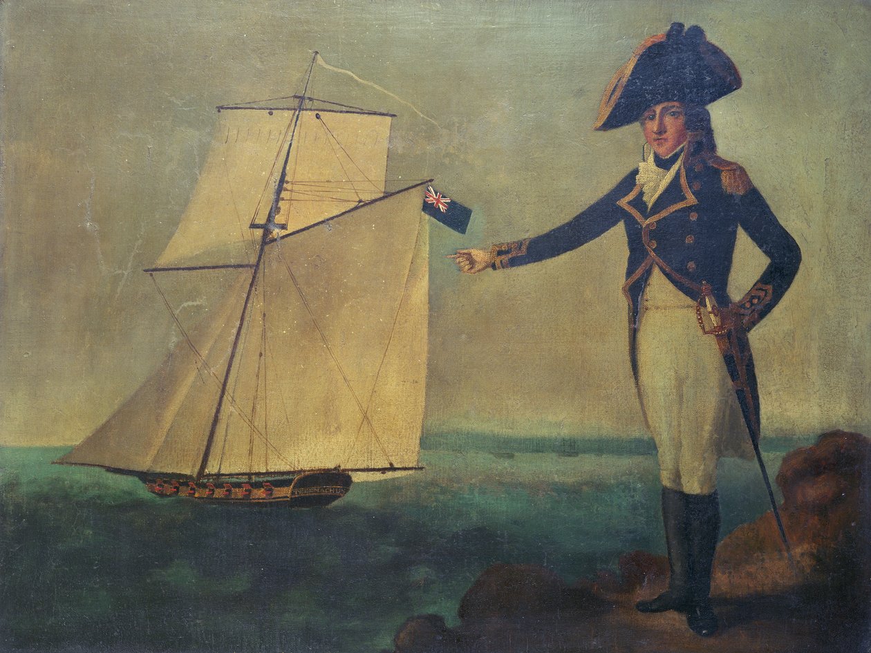 Komentaja John Crispo (1773-1841) tekijältä British School