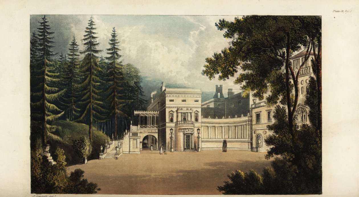 Deepdene, Surrey, pankkiiri Thomas Hopen kotipaikka tekijältä British School