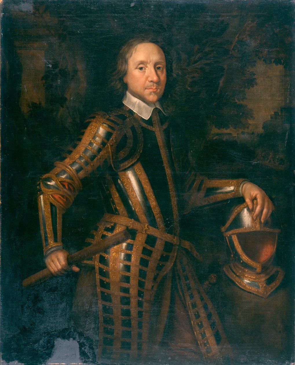 Oliver Cromwell (öljy kankaalle) tekijältä British School