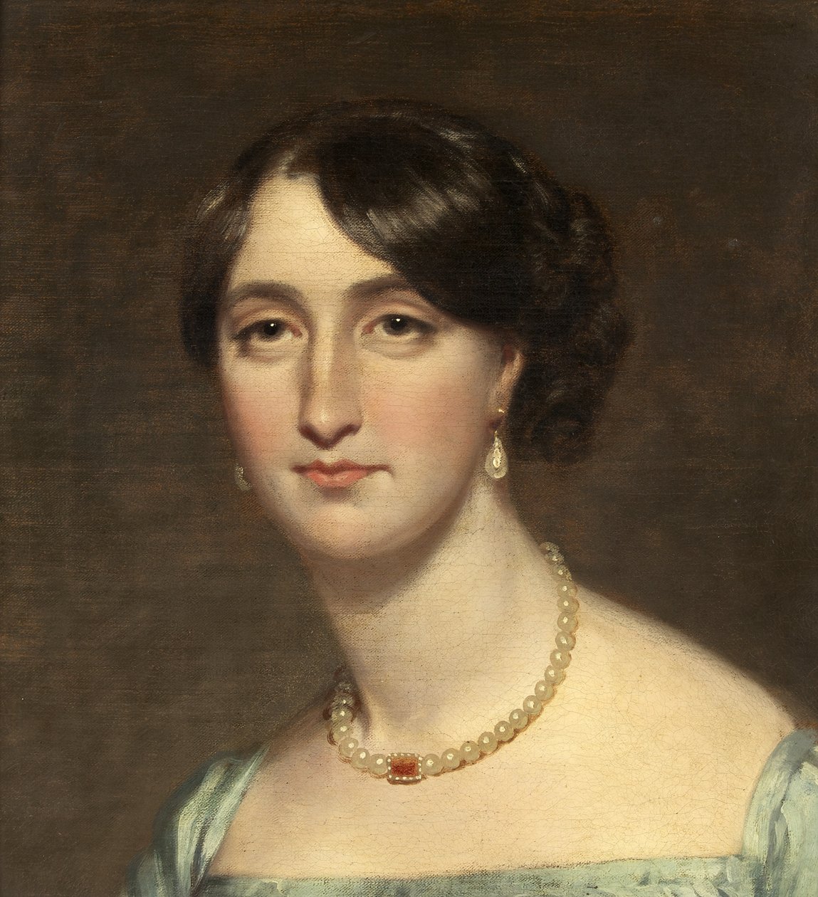 Fanny Kemblen muotokuva, n. 1830 (öljy kankaalle) tekijältä British School