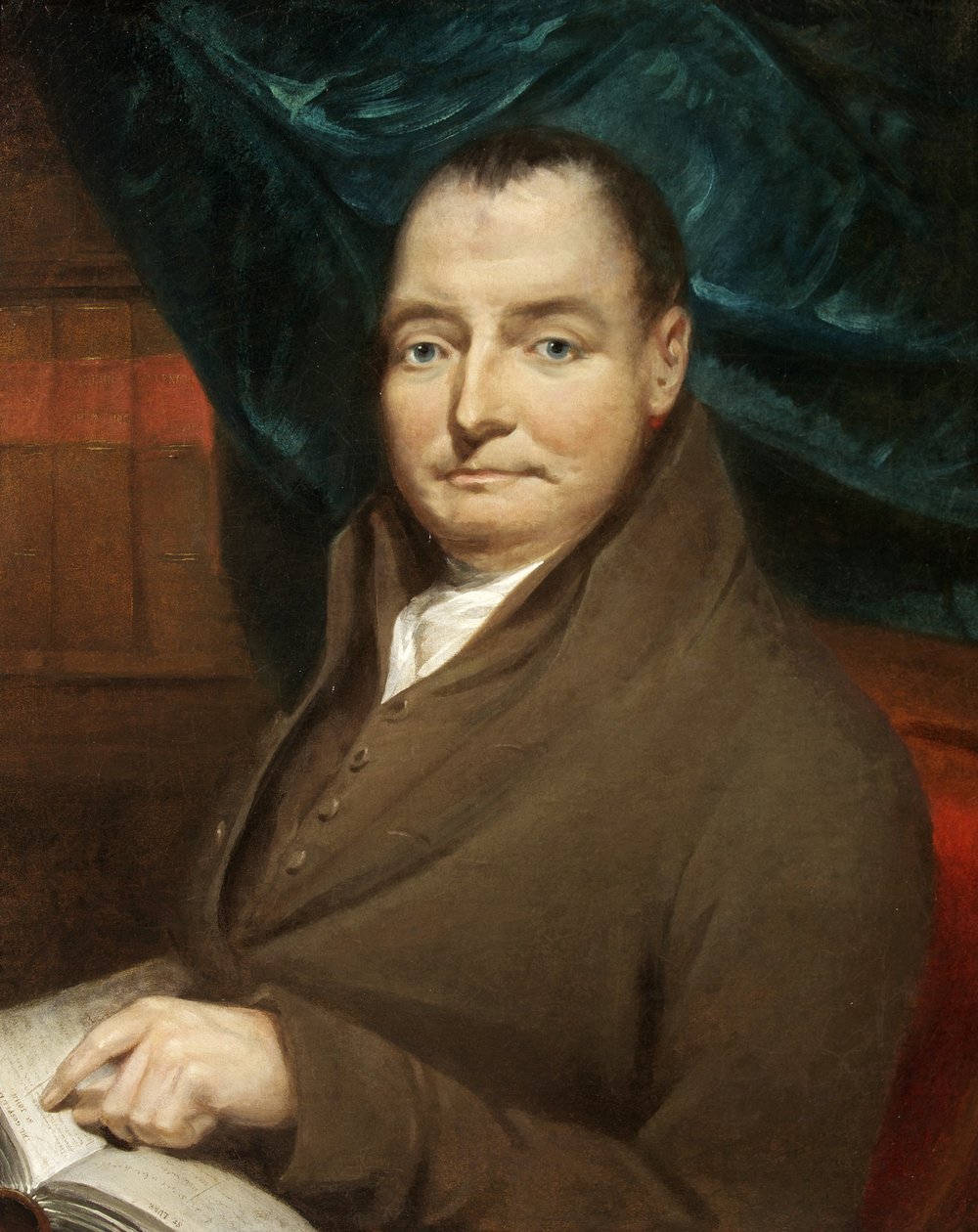 John Birtillin muotokuva, n. 1800 (öljy kankaalle) tekijältä British School
