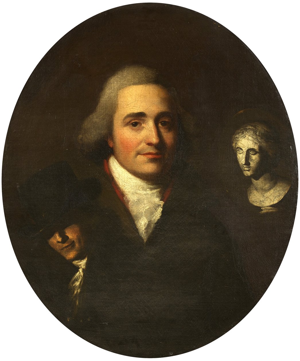 Kuvanveistäjän muotokuva, n. 1765 (öljy kankaalle) tekijältä British School