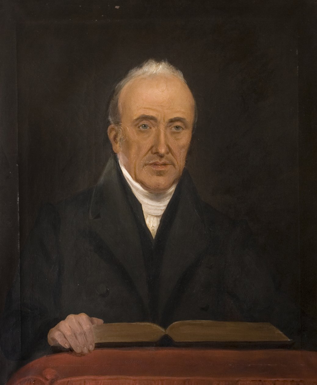 Pastori Francis Franklin (17981852), 1840-luvun loppu (öljy kankaalle) tekijältä British School