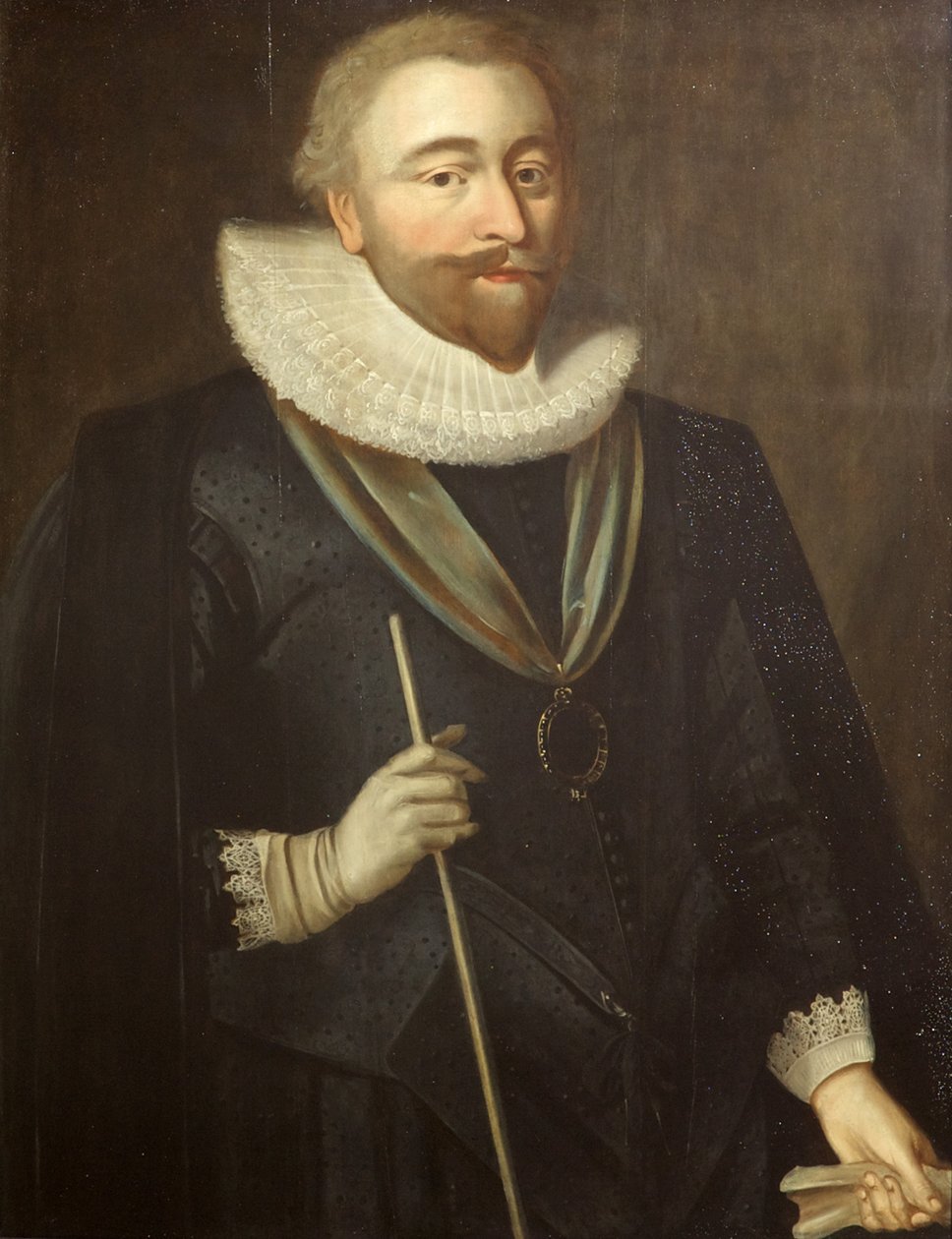 Richard Weston, Earl of Portland, Lord High Treasurer, n. 1630 (öljy paneelissa) tekijältä British School