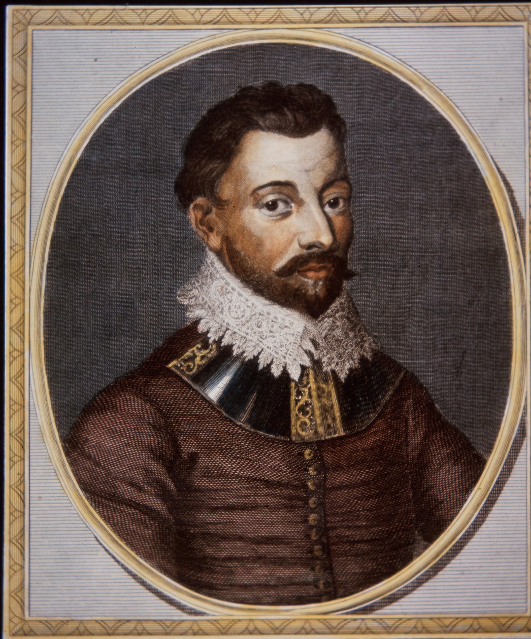 Sir Francis Drake, kauppias ja yksityismies (värikaiverrus) tekijältä British School