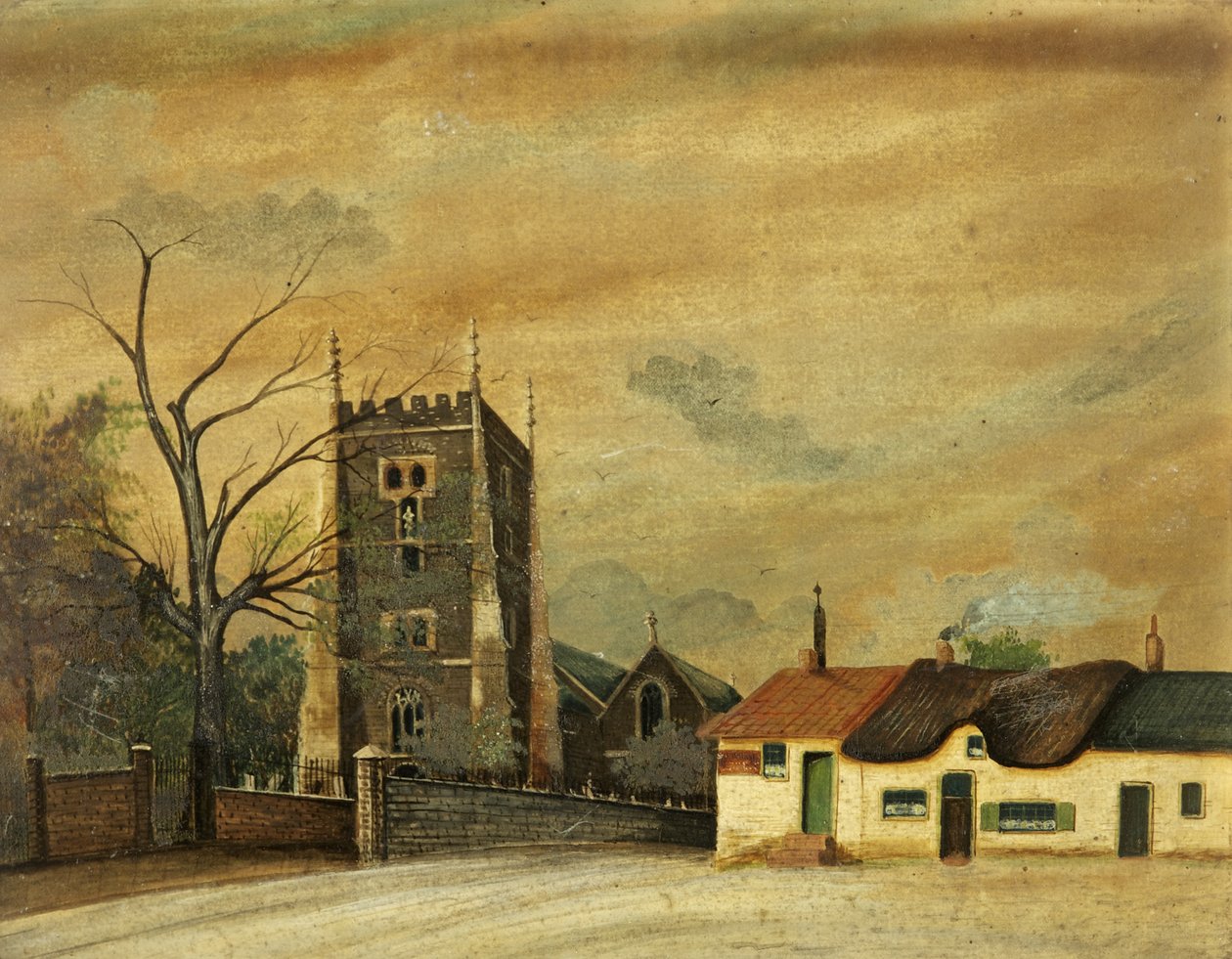 St. Woolos Church ja Old Six Bells Inn tekijältä British School