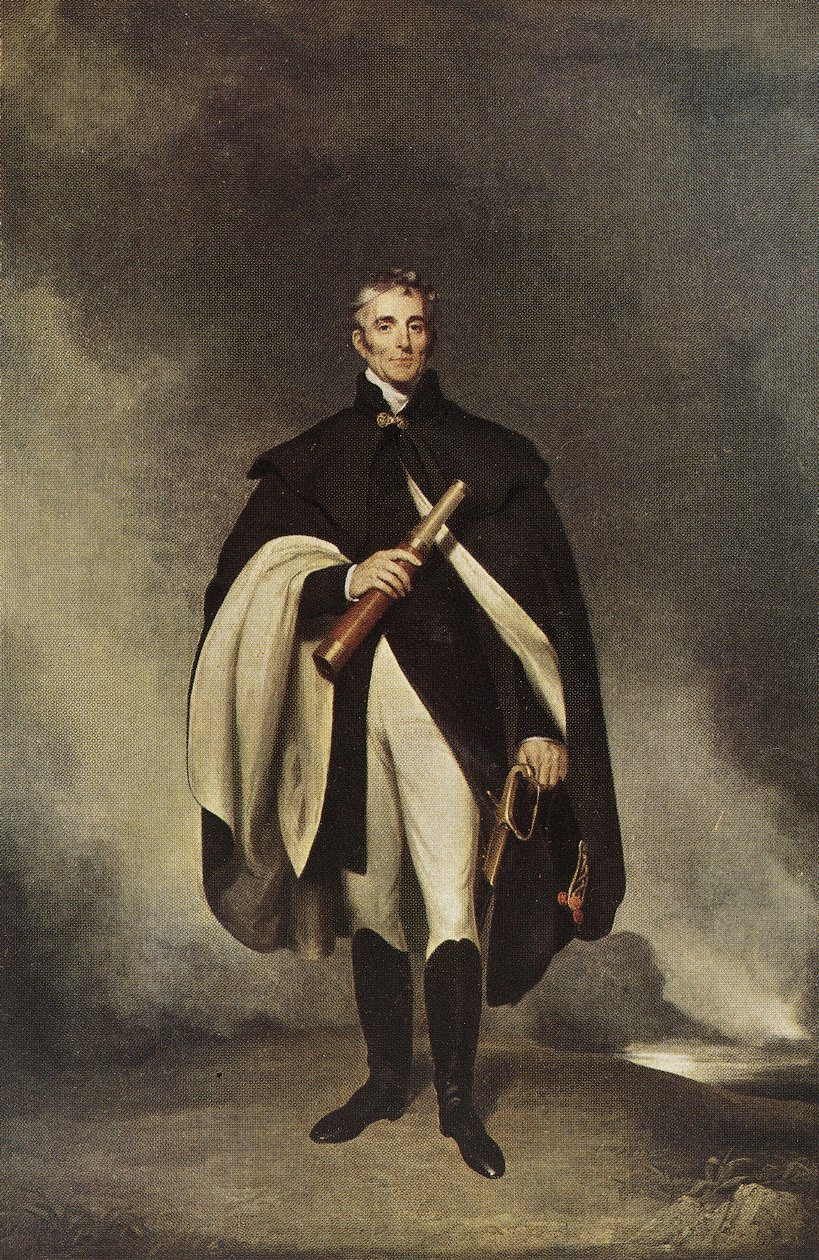 Wellingtonin herttua K. G., 1700-luvun loppupuoli - 1800-luku (puolisävyinen) tekijältä British School