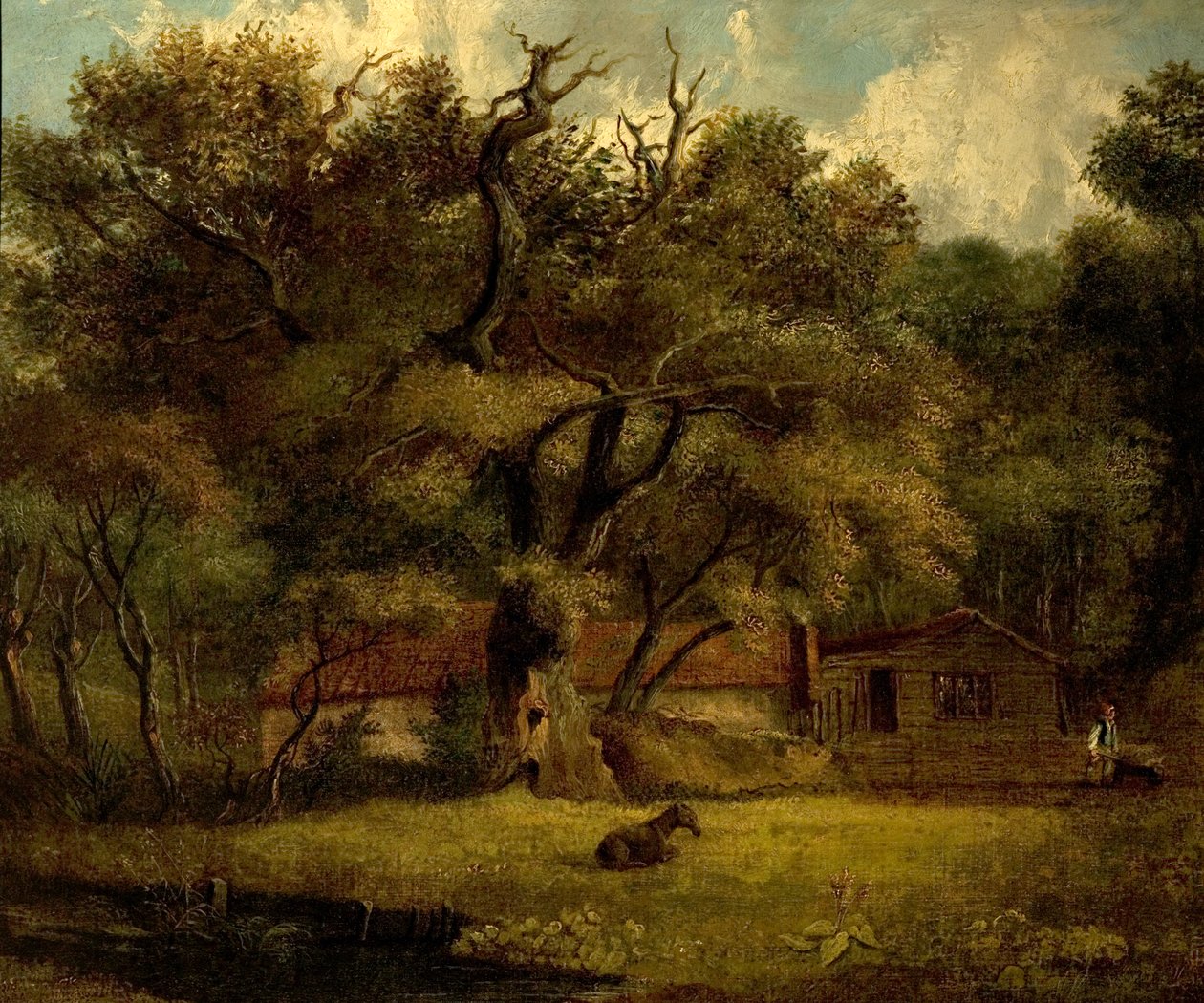 Homestead (öljy kankaalle) tekijältä British School
