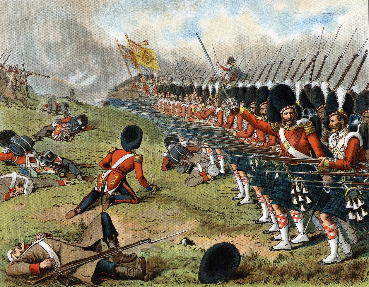 93. Sutherland Highlandersin eteneminen Alman taistelussa 1854 - elokuvassa "" Harper