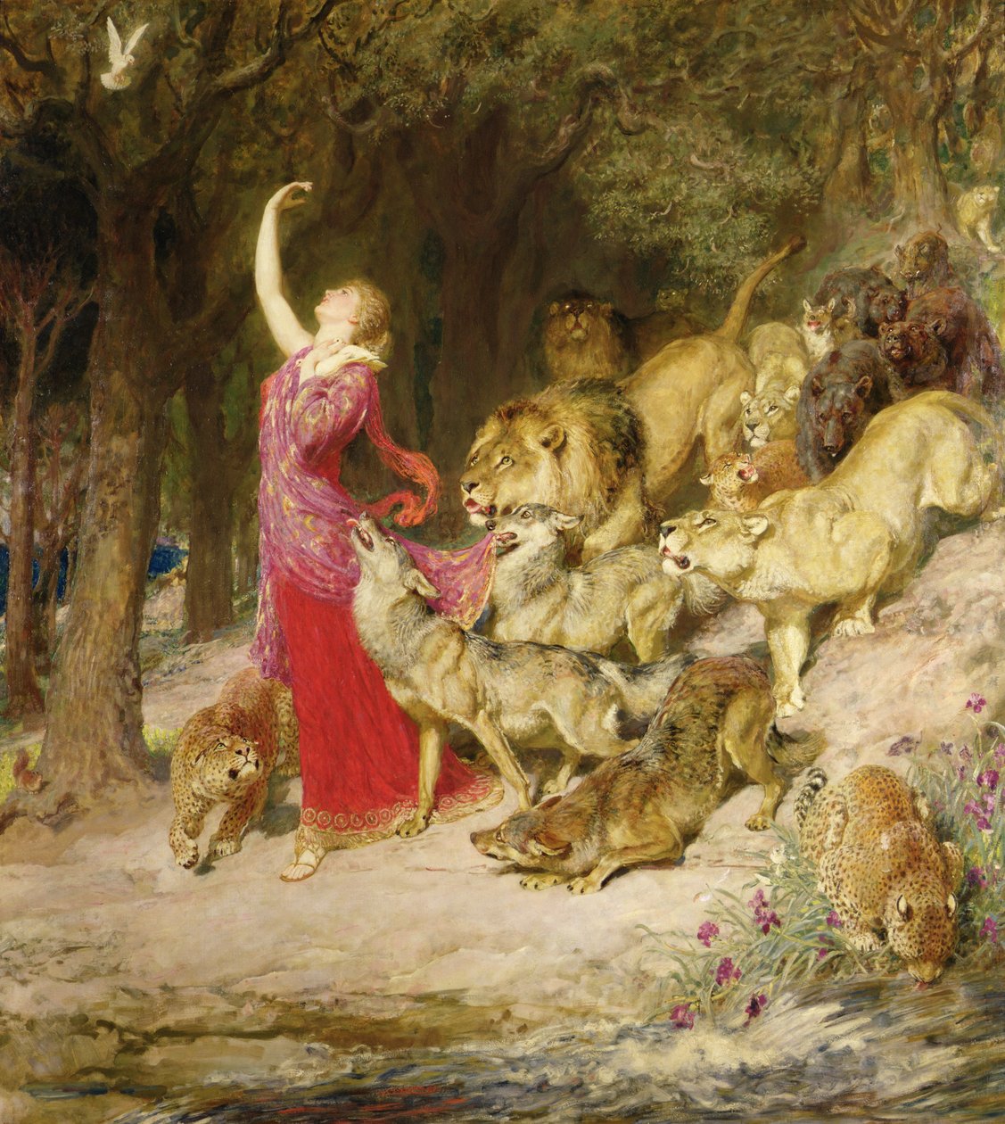 Afrodite, 1902 tekijältä Briton Riviere