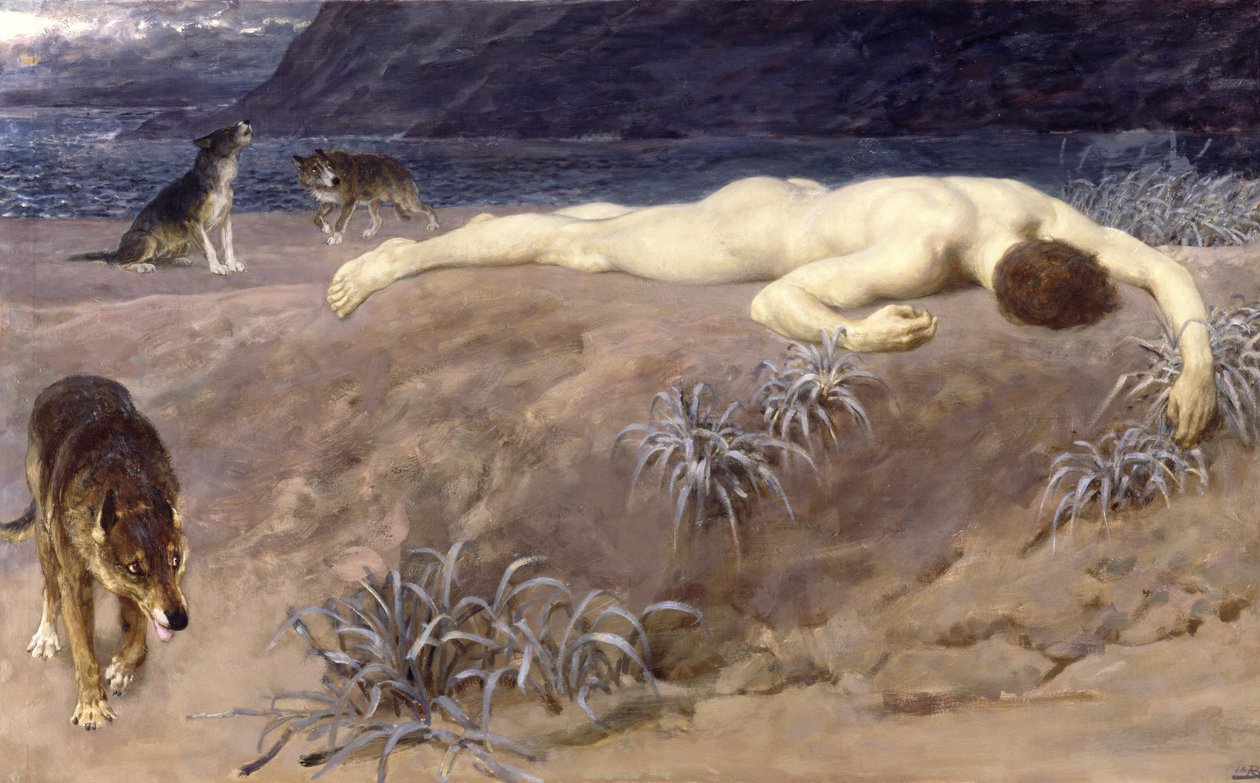 Kuollut Hector tekijältä Briton Riviere