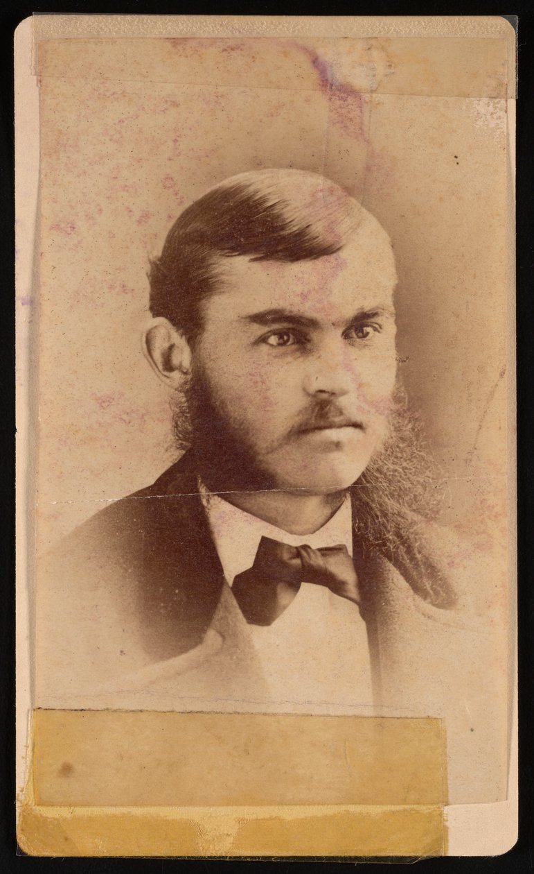 Moses McCure Strongin muotokuva 1810-1894, 1876. tekijältä Broich and Kremer