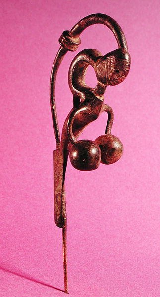 Fibula (rauta) tekijältä Bronze Age