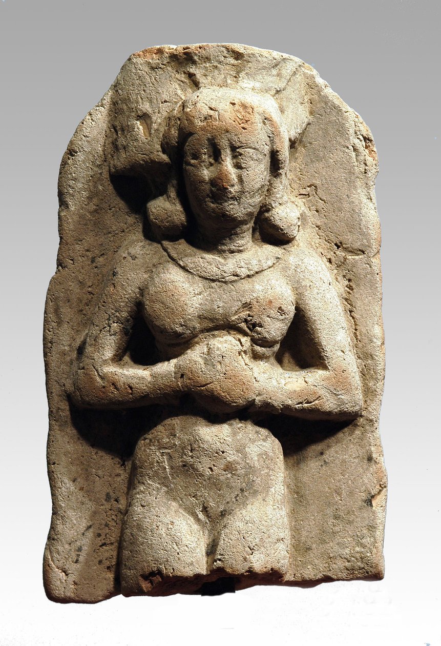 Asheran hahmo, kanaanilainen, 999-600 eKr. (savi) tekijältä Bronze Age
