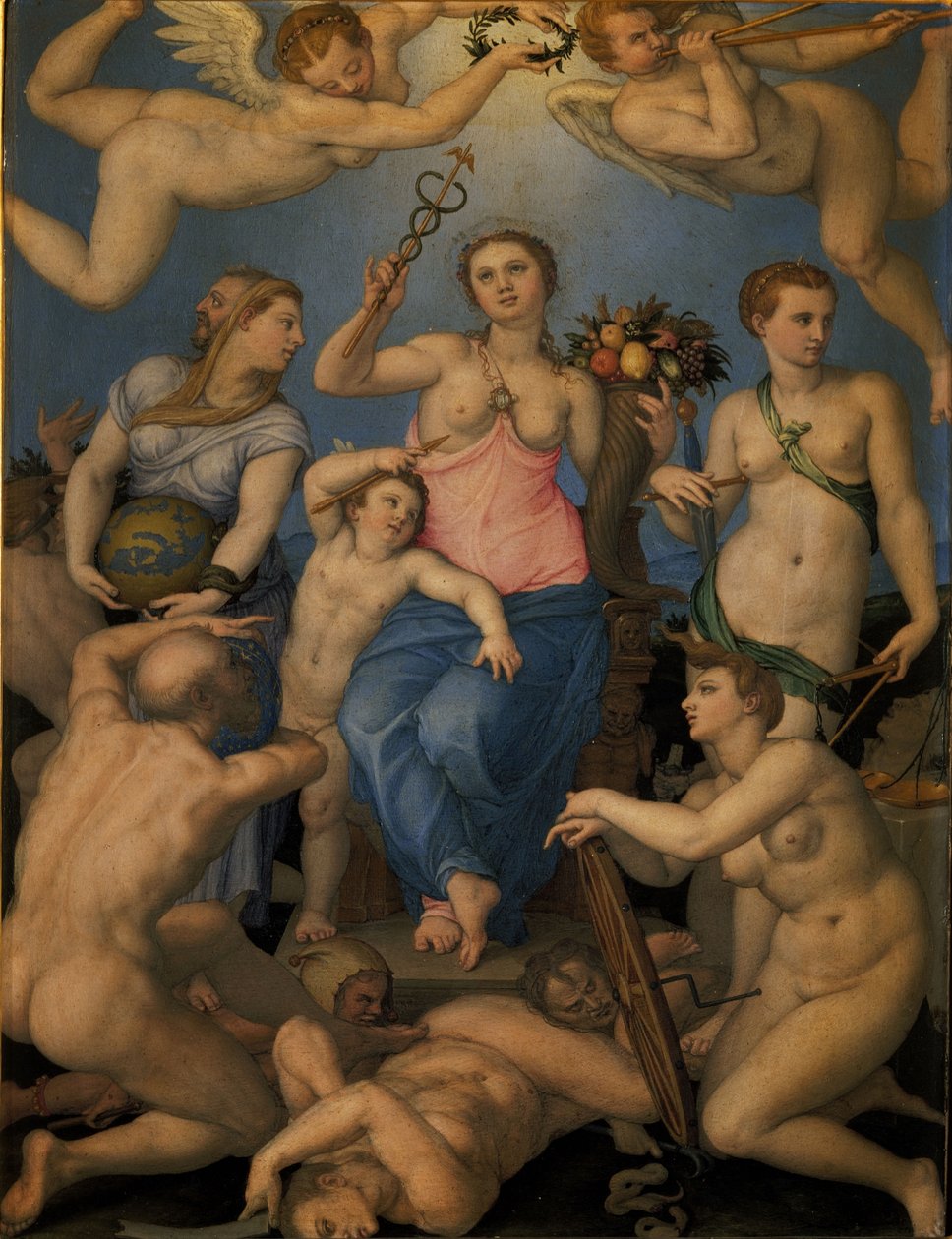 Allegoria Fortune tekijältä Bronzino