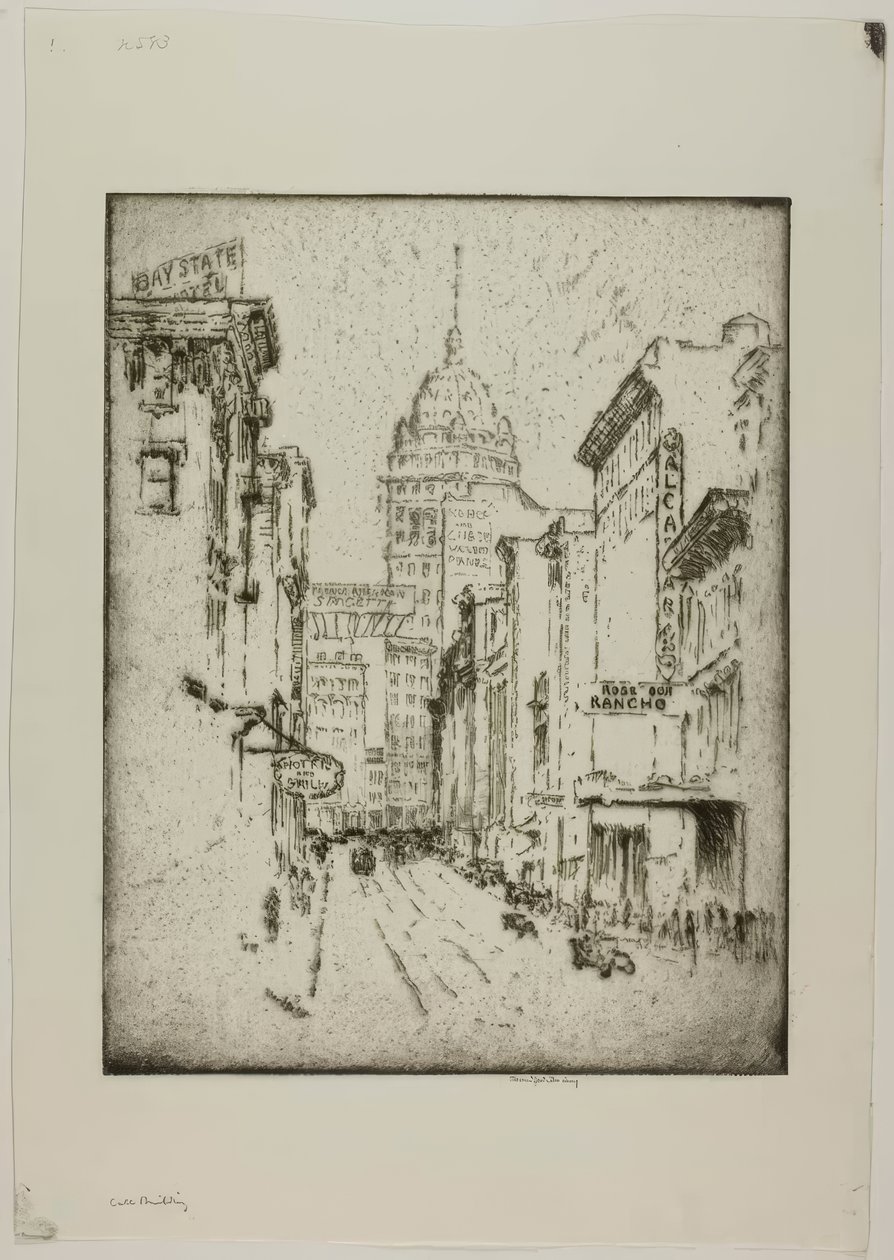 Soita rakennukseen tekijältä Bror Julius Olsson Nordfeldt