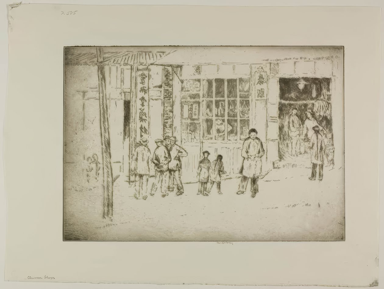 Chinatownin kaupat tekijältä Bror Julius Olsson Nordfeldt