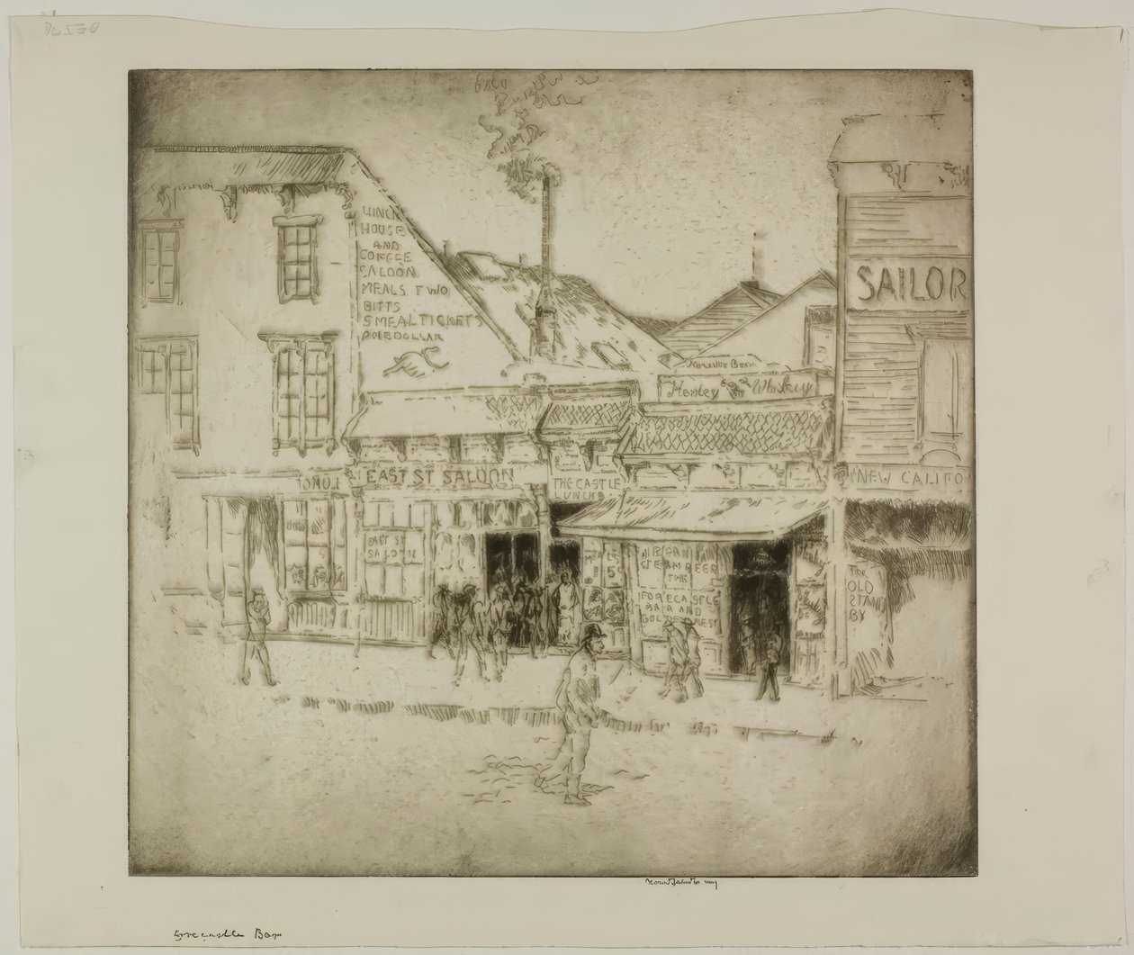 Forecastle-baari tekijältä Bror Julius Olsson Nordfeldt