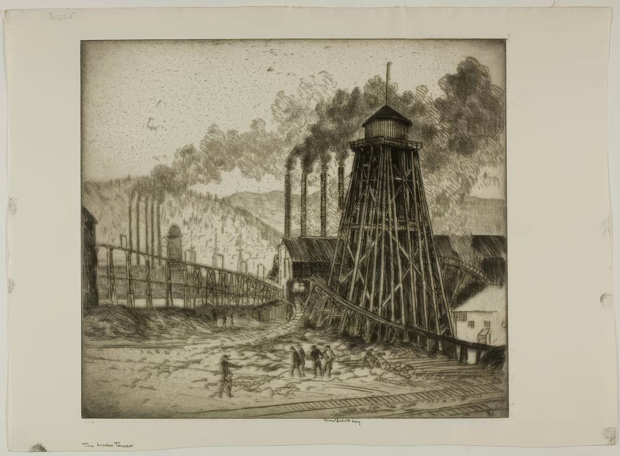 Vesitorni tekijältä Bror Julius Olsson Nordfeldt